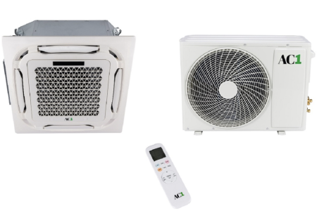 AC1 Plafond Cassette 3.6 KW/12000Btu 230V Cool&Heat +  WiFi